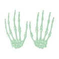 thumbnail image 1 of LHWEN Halloween Skeleton Hands Realistic Life Size Severed Plastic Props Creepy Party Decorations Curved Design Display Artist Use Learning Tools Table Decor Indoor Outdoor Hanging Decor, 1 of 8