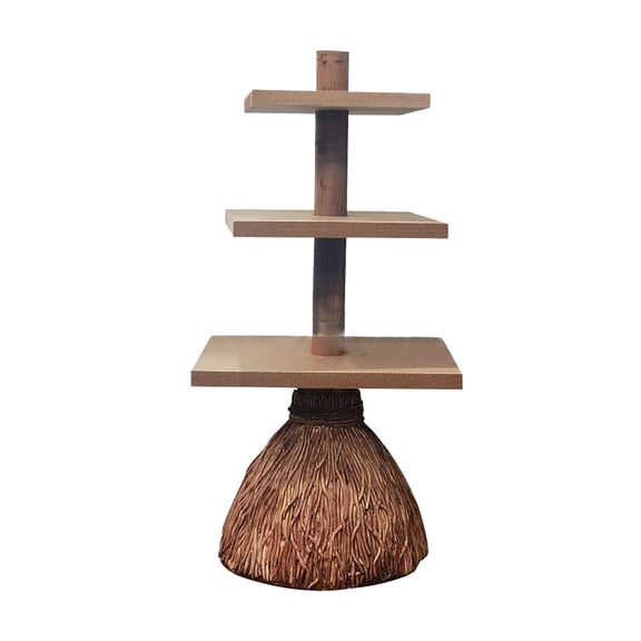 LHWEN Halloween Sweeper Table Tree Root Decoration Creative Resin Crafts for Home Living Room Patio Decor Perfect for Halloween and Seasonal Displays Unique Gift for Holidays Birthdays