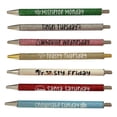 thumbnail image 1 of LHWEN Hallowe-en Weekday Glitter Pens 7PCS Funny Set True Witchy Decor Frankensteine Days Of The Week Refillable Pens Customizable Hallowe-en Gifts 8ml Ink, 1 of 9