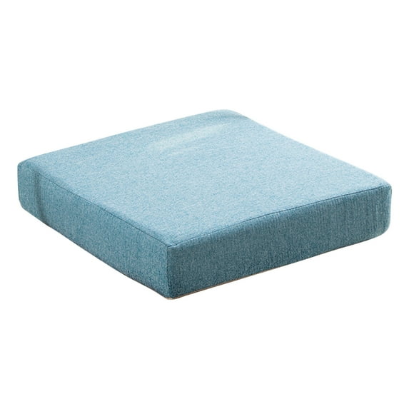 LHWEN High Density Sponge Chair Pads for Comfort and Softness Multicolor Square Cushion for Yoga Chairs Absorbs Water and Ideal for Home and Use