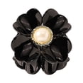 thumbnail image 1 of LHWEN Jaw Plastic Clip Non-Slip Hair Clip Acrylic Flower-Shaped Tortoiseshell Hair Care Accessory Lightweight Double Teeth Design for Secure Hold Perfect for Bathing Cooking Travel Birthday Gift, 1 of 6