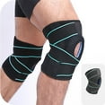 thumbnail image 1 of LHWEN Knee Brace for Men and Women with Side Stabilizers and Gel Pads for Superior Knee Support and Injury Prevention Compression Sleeve for Tendonitis and Workout Comfort Adjustable Strap, 1 of 6