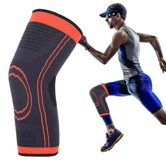 LHWEN Knee Braces Compression Sleeves Men Women Meniscus Tear Support Running Joint Recovery Sports Workout Breathable Lightweight Pad Fitness Hiking