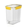 thumbnail image 1 of LHWEN Large Capacity Cold Kettle with Faucet 3.5L Iced Beverage Dispenser with Spigot for Refrigerator Fruit Drink Dispenser Food Grade for Lemonade Iced Tea Milk Easy Clean Beverage Container, 1 of 3