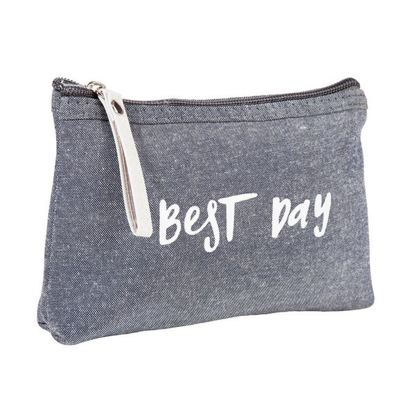 LHWEN Large Capacity Cosmetic Multifunctional Bag Cotton Travel Cosmetic Bag with Zipper Closure Portable for Women Girls Housework and Storage Bag Outdoor Use and Travel Cleanable and Reusable
