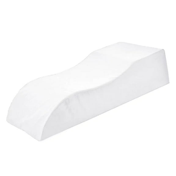 LHWEN Leg Pillow Cushion High Density Sponge Bed Sleeping Leg Raiser Support Pillow for Hip Knee Improves Blood Circulation Pure Cotton Fabric Breathable Comfortable Removable Washable Cover