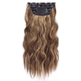 thumbnail image 1 of LHWEN Long Curly Hair Wig with Water Ripple for Volume High Temperature Synthetic Fiber 50CM Length Easy Clip Attachment Natural Look Versatile Styling Comfortable Wear for Daily Use and Parties, 1 of 9