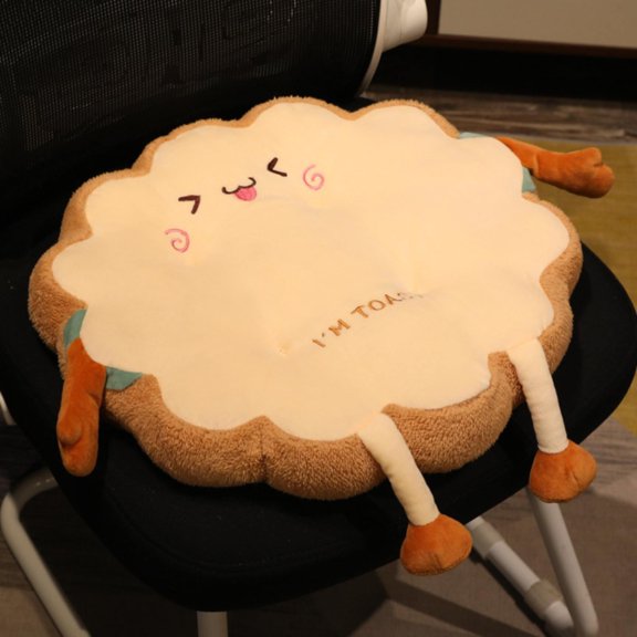 LHWEN MinToast Thickened Seat Cushion for Chair Student Child Window Ta Ta Mat Soft Comfortable Ground Cushion Long Sitting Support Easy to Use Versatile for Home School Multiple Colors Available