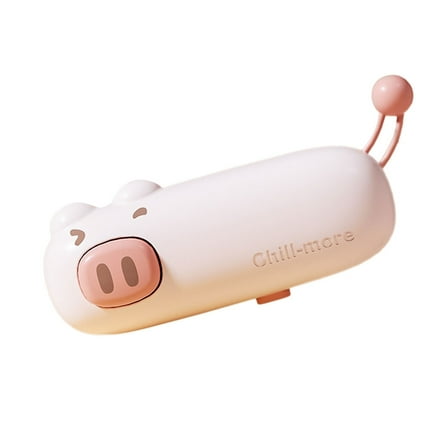 LHWEN Mini Cartoon Bag Sealer Type C Rechargeable Portable Heat Sealing Machine Kitchen Helper Food Preservation Compact Design ABS Material Snack Bags Chips Cookies Fishing Camping Traveling Keep