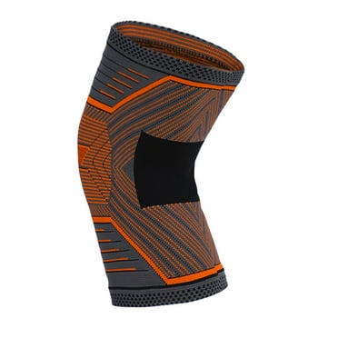 LHWEN Non-Slip Knee Sleeve Compression Brace Support for Sports Running Joint Protection Elastic Fit Silicone Grip for Stability and Comfort
