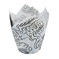 thumbnail image 1 of LHWEN Nonstick Greaseproof Cupcake Liners for Baking Heat up to 425°F Elegant Food-Grade Paper for Cakes and Perfect for Parties Weddings and Events, 1 of 8