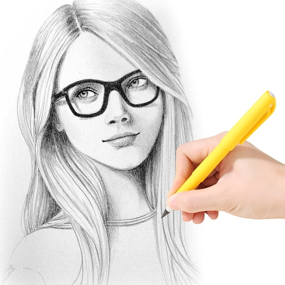 LHWEN Perpetual Inkless Pencil Writing Technology Unlimited Use Stationery Portable No Sharpening No Ink Material Stylish Design Gift for Students Artists Teachers Friends Smooth Writing Reusable