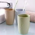thumbnail image 1 of LHWEN Reusable Plastic Cups Travel Tumbler for Coffee Tea Water and Lightweight Drinkware for Kids Outdoor Use and Bathroom Storage Food Grade PP and Store Perfect for Daily Use, 1 of 4