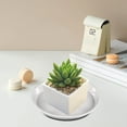 thumbnail image 1 of LHWEN Plastic Plant Pot Saucers Indoor Outdoor Drip Trays for Household Garden Plants Durable Reusable Rigid Injection Moulded Design Perfect for Capturing Excess Water Keeps Floors Clean Affordable, 1 of 8