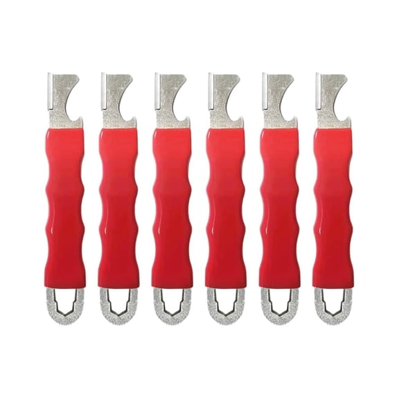 LHWEN Portable Quick Sharpener 2024 Multipurpose Garden Tool Sharpener 5Pcs Upgrade Lawnmower Dull Sharpener Steel Alloy Hand Held Stone Sharpens Pruners Loppers Hedge Shears Easy to Use Non-Slip