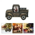thumbnail image 1 of LHWEN Santa Driving Car Christmas Night Lights Water-Filled Wind Lights Window Decorations Festive Holiday Decor Resin Craft for Home Hotel Cute Realistic Gift Idea for Mother’s Day Birthday Wedding, 1 of 7