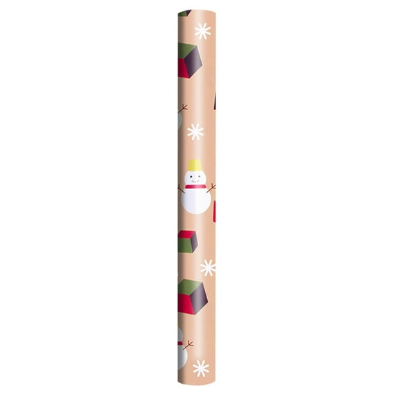 LHWEN Single-Sided Christmas Wrapping Paper 70cm x 50cm 1PC Classic Santa Design High Coated Paper Perfect for Gift Wrapping Home DIY Festive Decor 3.77 Square Feet