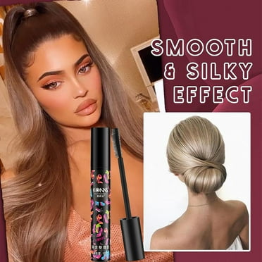 LHWEN Small Broken Hair Finishing Stick Hair Gel Brush Beauty Tools Tames Baby Hair Frizz Sleek Styling Stick Strong Hold Long-Lasting Effect Suitable for All Hair and Skin Types 15g Capacity Easy
