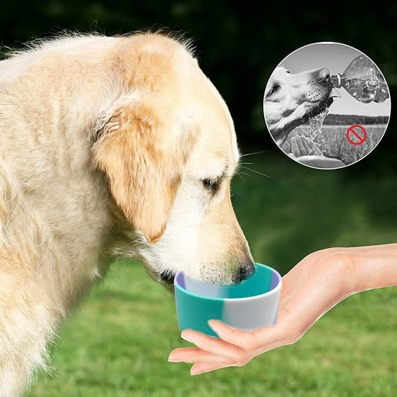 LHWEN Soft Silicone Cup Lid Reduce Cup Damage Go Out Pet Drinking Cup Decoration Non-Slip Fits Standard Cups Water Bottles Scratch Spill Prevention Perfect for Home Travel 7.5cm 9cm Sizes Available