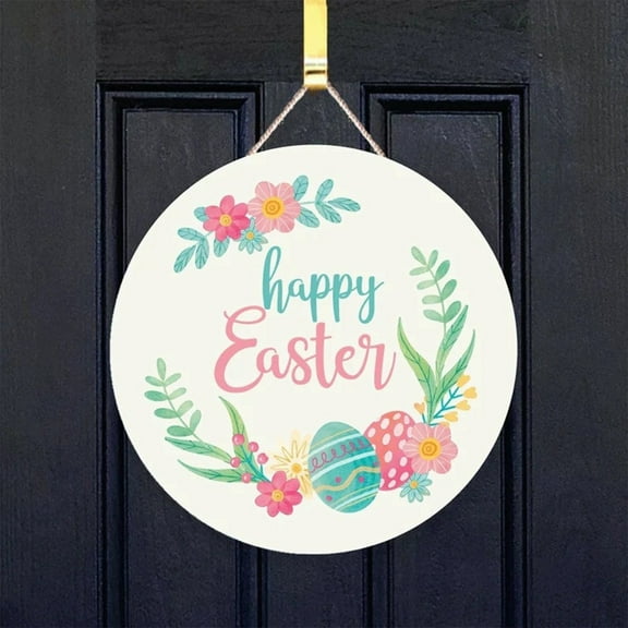 LHWEN Spring Festival Wreath Easter Christmas Halloween Decoration House Hanging Wall Decor Versatile Floral Wreath for Front Door Indoor Outdoor Window Fireplace Farmhouse Porch Centerpiece