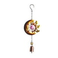 thumbnail image 1 of LHWEN Sun Metal Pendant Balcony Creative Wind Chime Luminous Ornaments Moon Garden Home Decor Patio Porch Backyard Artistic Design Natural Flavor Birthday Festival Christmas Memorial Gift Family, 1 of 2