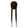 thumbnail image 1 of LHWEN Synthetic Long Braided Female Black Wigs Heat Fiber For Women Dairly Wear (Light Brown) Beauty Salon Straight Hair Fun Lace Wavy Curls Braided Hair Synthetic Hair bohon Perfect, 1 of 6