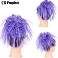 thumbnail image 1 of LHWEN Synthetic Messy Scrunchies Elastic Band Hair Updo Hairpiece Fiber Natural Beauty Salon Straight Hair Fun Lace Wavy Curls Braided Hair Synthetic Hair bohon Perfect for Party Everyday, 1 of 8