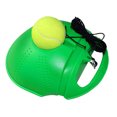 thumbnail image 1 of LHWEN Tennis Training Tool Self-Learning Rebounding Portable Base Anti-Slip Design PE Material Semi-Circular Traction Rope Easy to Organize Tennis Equipment for Indoor Outdoor Use Tennis Trainer, 1 of 8