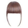 thumbnail image 1 of LHWEN Wig Female Air Bangs Double Sideburns Hairpiece With Hairpin Fiber Bangs Bangs Fringe With Temples Hairpieces For Women Clip On Air Bangs Flat Bangs Hair Extension Beauty Salon Straight, 1 of 9
