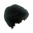 thumbnail image 1 of LHWEN Women's Wig Black Fiber High Temperature African False Head Cover Curly Human Hair Wig Glueless Lace Front Human Hair Beauty Salon Straight Hair Fun Lace Wavy Curls Braided Hair Synthetic Hair, 1 of 9
