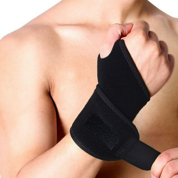 LHWEN Wrist Support Brace for Strain Sprains Carpal Tunnel Sports Strap Guard Ergonomic Design for Basketball Tennis Weight Lifting Cycling 2PCS Wrist Protectors Adjustable Size