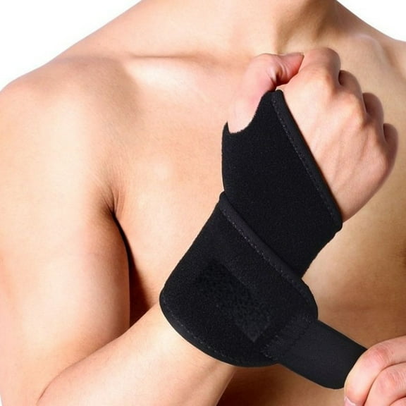 LHWEN Wrist Support Brace for Strain Sprains Carpal Tunnel Sports Strap Guard Ergonomic Design for Basketball Tennis Weight Lifting Cycling 2PCS Wrist Protectors Adjustable Size