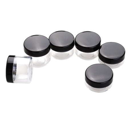 LHX Jar Makeup Sample Container Cosmetic Powder Travel Storage Containers Jars Lids Box Holder Cream Hand Shampoo Lotion