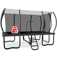 thumbnail image 1 of LHX Rectangle Trampoline for Kids and Adults, 9 x15ft Outdoor Rectangular Trampoline with Enclosure Net, Ladder, 2000lbs Weight Capacity, No Gap Safety Net, Heavy-Duty Large Backyard Trampolines, 1 of 10