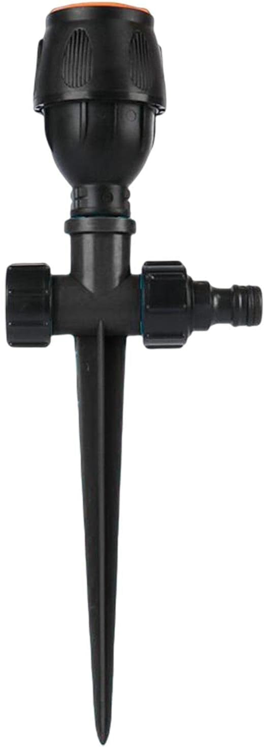 LHX Water Sprinkler for Lawn - 360-Degree Rotation Water Sprinklers ...