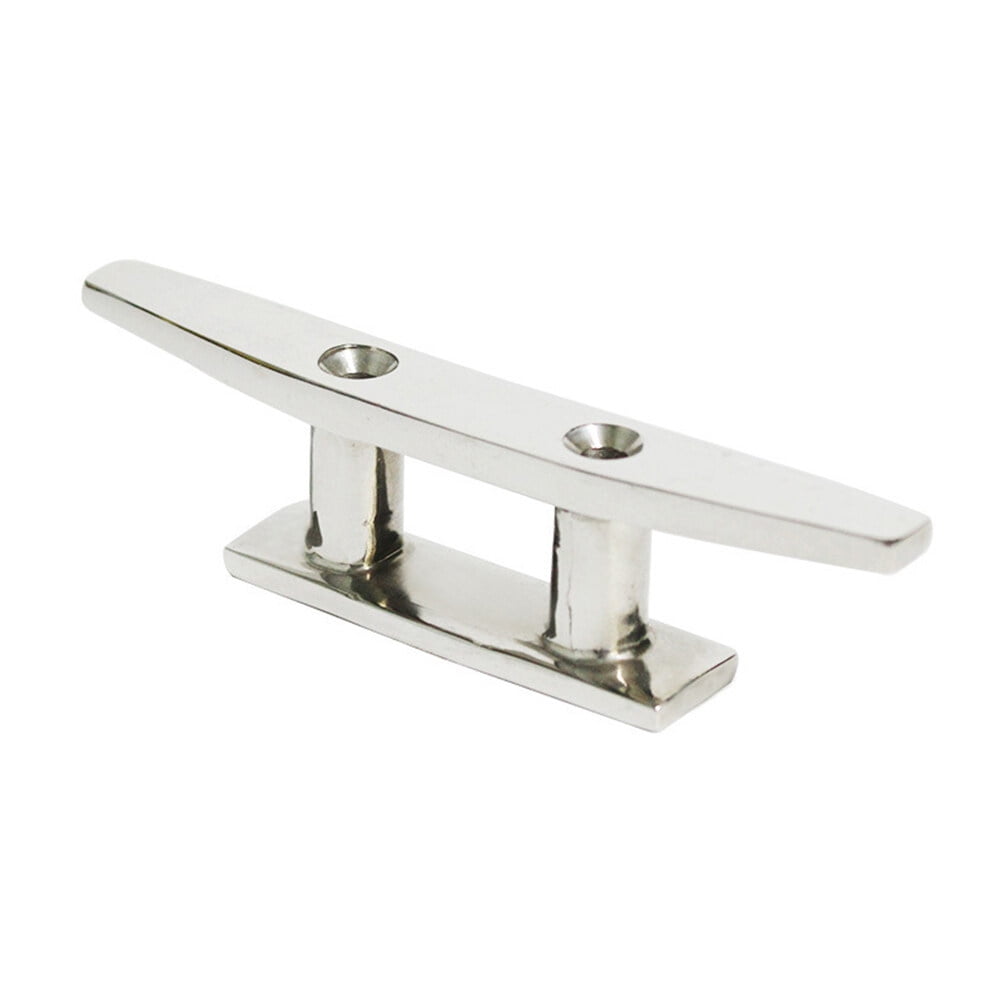 Large Stainless Steel Boat Cleat Handle, Marine Grade 316, Size 150mm X 50mm