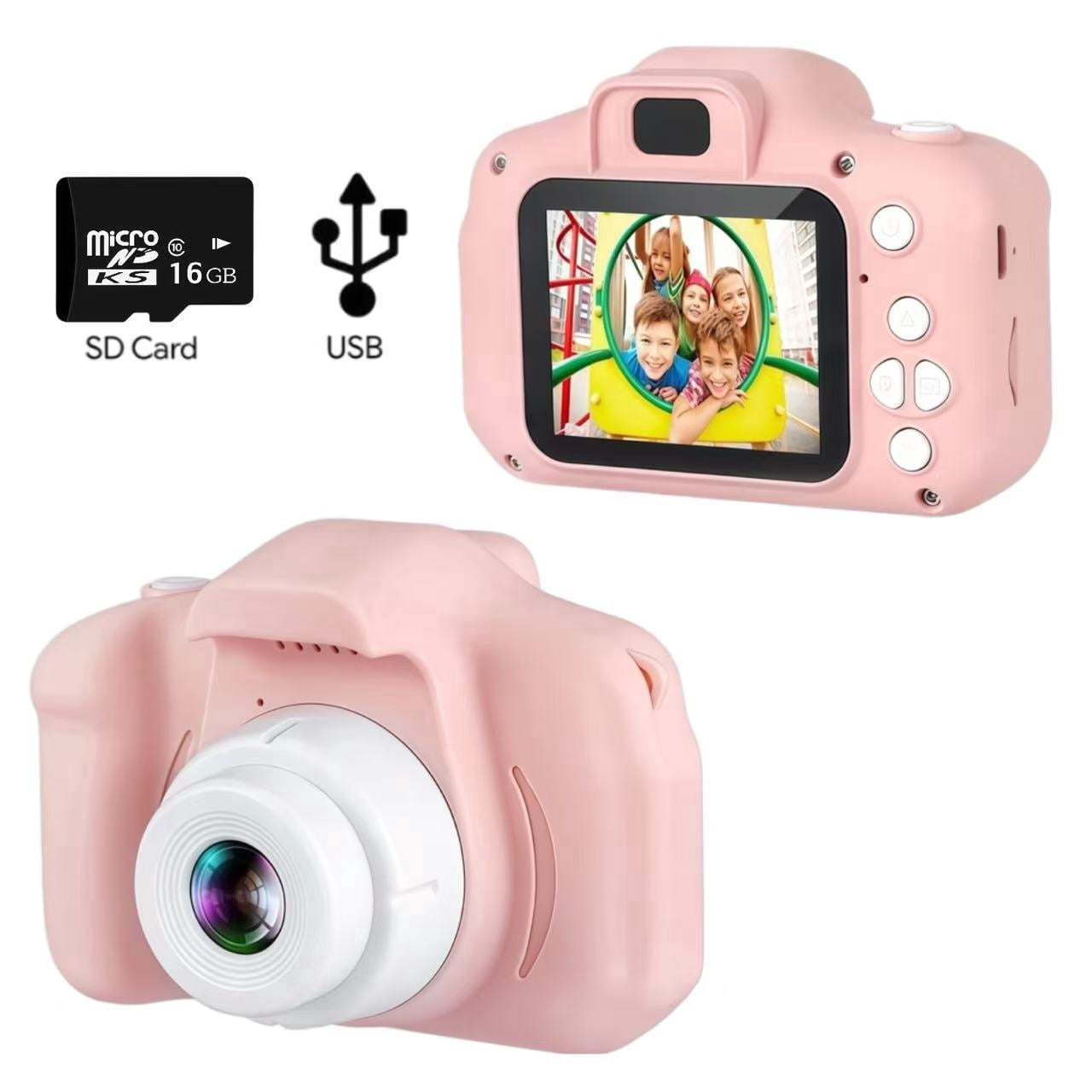 LHYXU Soft Silicone Body 1080p 48 MP Compact Digital Camera with Hand ...