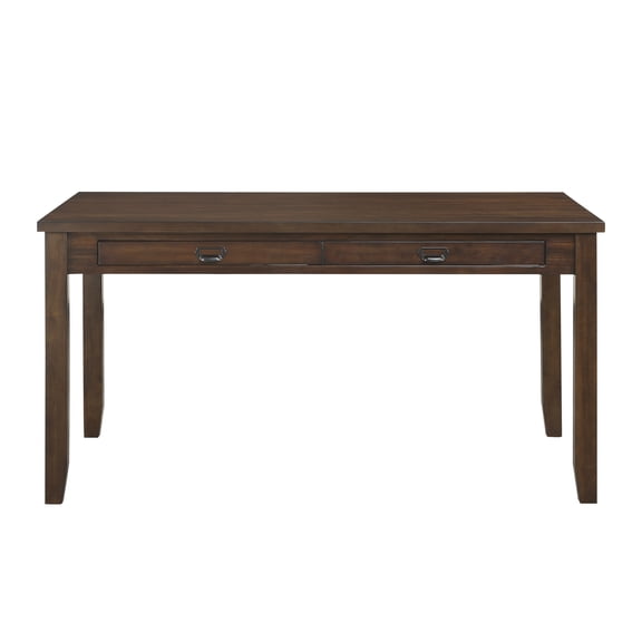 LHYY Dark Cherry Finish Dining Table with 4 Drawers 1pc Transitional Style Wooden Funiture Dining Kitchen Table