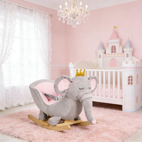 LHYY Elephant Rocking Chair,Rocker Toy