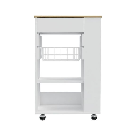 LHYY Kitchen Cart Sonex,Kitchen,White/Light Oak