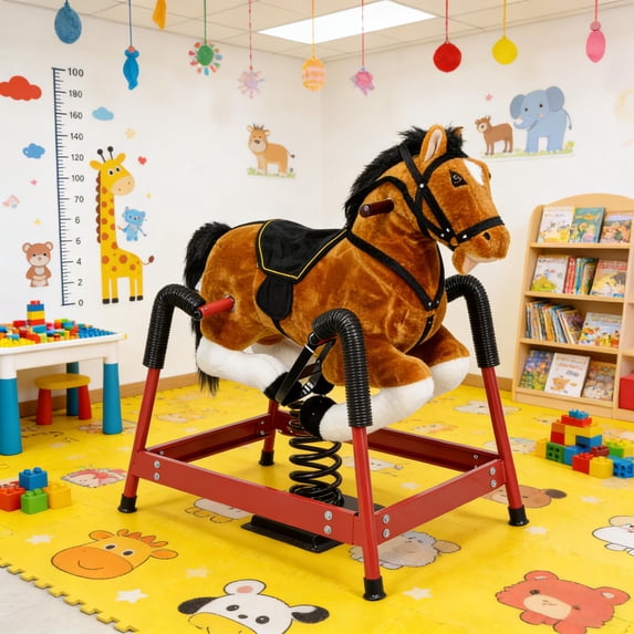 LHYY Soft Rocking Horse Toy,Rocking Horse