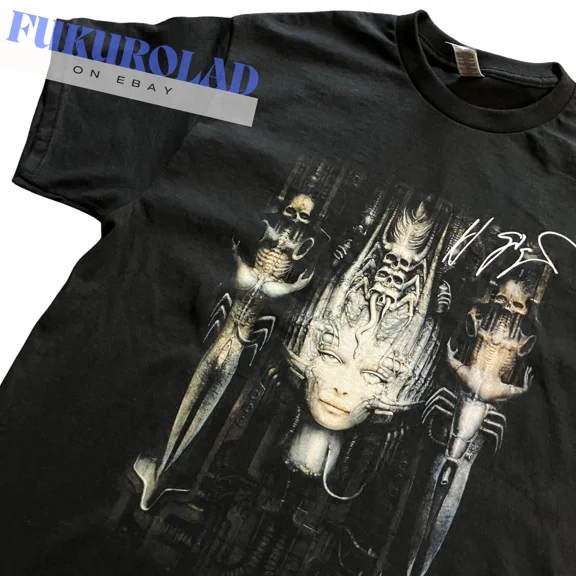 LI II HR GIGER TSHIRT - GILDAN - HIGH QUALITY PRINT | eBay