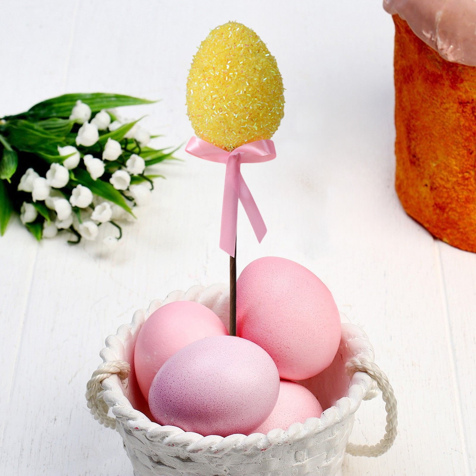 LIAMOBONDOPOLISE 2025 New Easter Eggs Decorations Eggs Cuttings Home