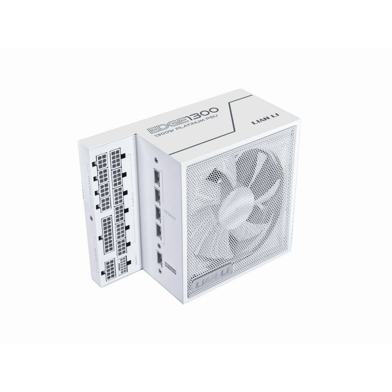 LIAN LI Edge series EG1300 White, 1300W ATX12V v3.1, 80 PLUS