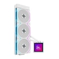 thumbnail image 1 of Lian Li HS2LCDS36TW Hydroshift II 360 TL ARGB Liquid CPU Cooler White, 1 of 4
