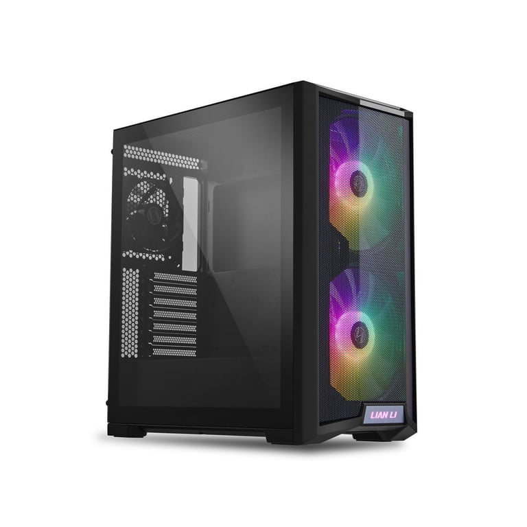 LIAN LI LANCOOL 215 X Black Steel / Tempered Glass ATX Mid Tower