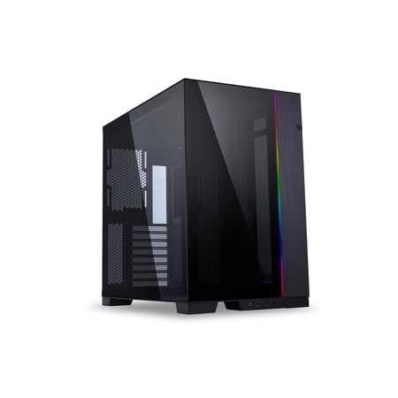 LIAN LI O11 Dynamic EVO O11DEX Black Aluminum / Steel / Tempered Glass ATX Mid Tower Computer Case