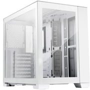 LIAN LI O11 Dynamic MINI ATX Mini Tower Case, Snow White for Flexible Custom PC Builds