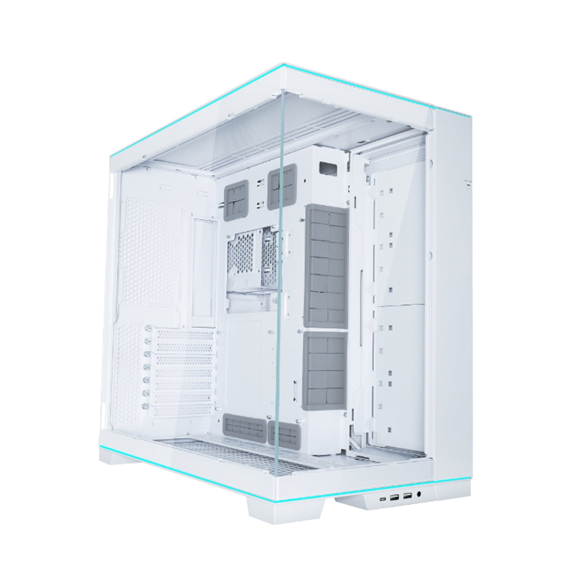 LIAN LI O11 Dynamic EVO ホワイト LIAN LI O11 EVO RGB White Aluminum/Steel ATX Mid Tower