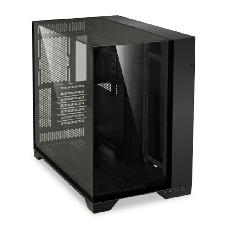 LIAN LI O11 Black Mid Tower PC Case - Aluminum/Steel